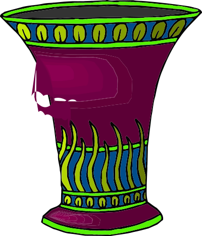 Vase 28 clipart