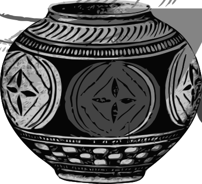 Vase 3 clipart