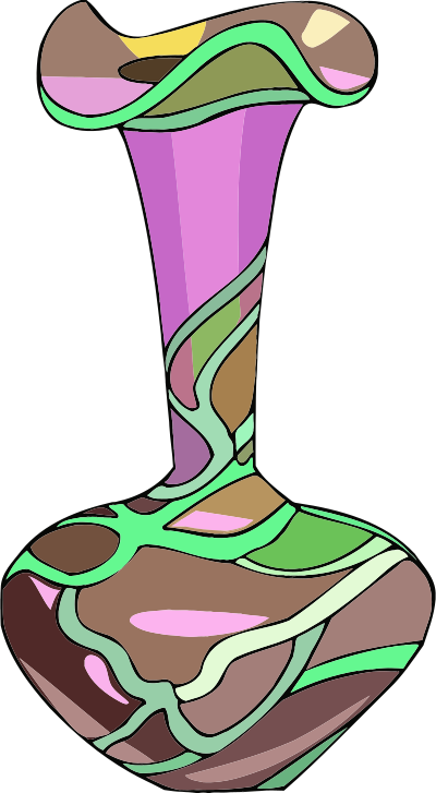Vase 39 clipart