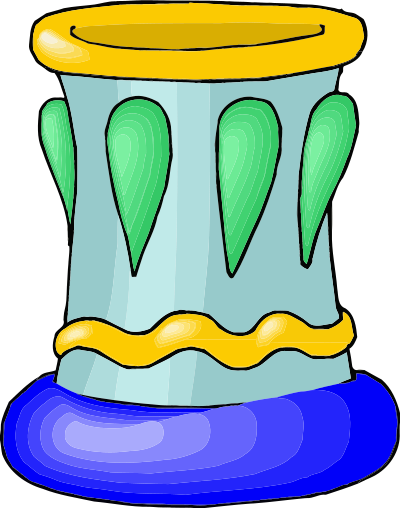 Vase 44 clipart