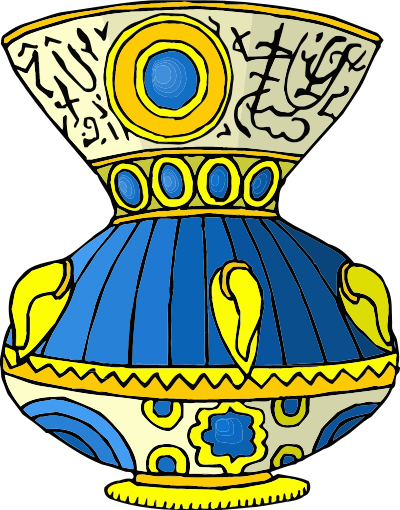 Vase 6 clipart