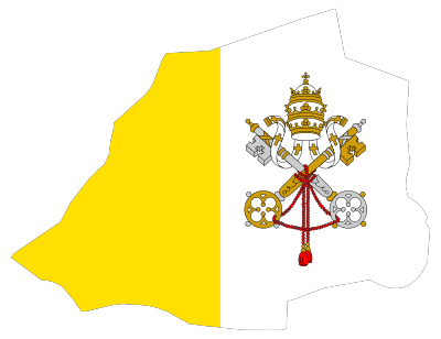 Vatican City Map Flag clipart