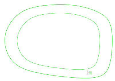 Vector racer clipart