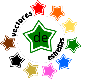 Vectores de estrellas clipart