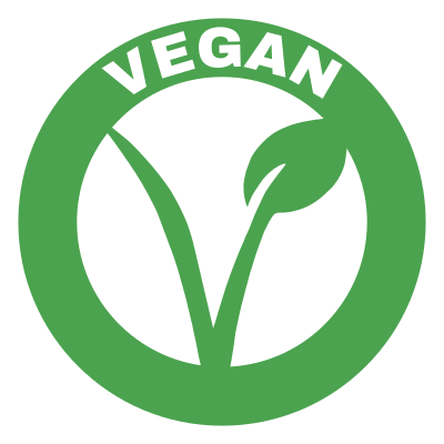 Vegan text frame light green clipart