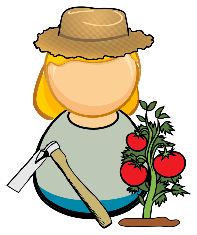Vegetable grower clipart