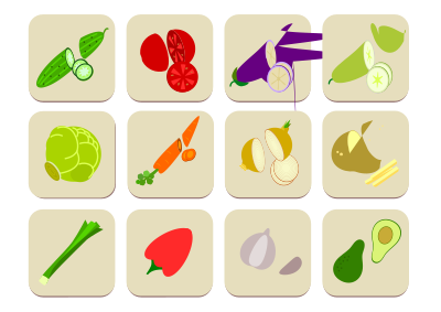Vegetables clipart