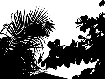 Vegetation Silhouette clipart