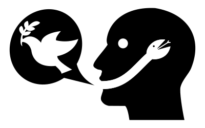 Venemous Inside Dovish Outside clipart