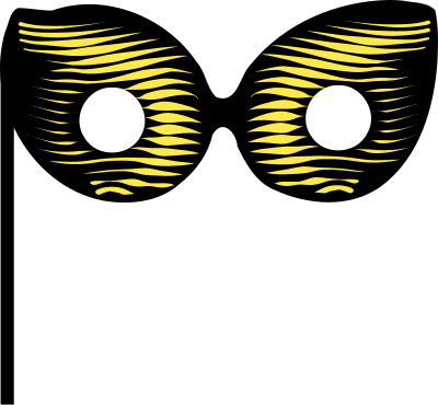 Venetian mask clipart