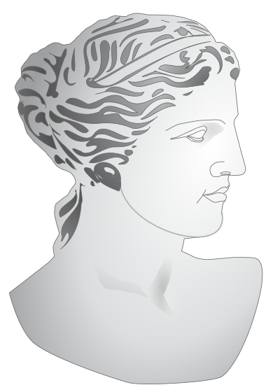 Venus de Milo, simplest version, no-dropshadow clipart