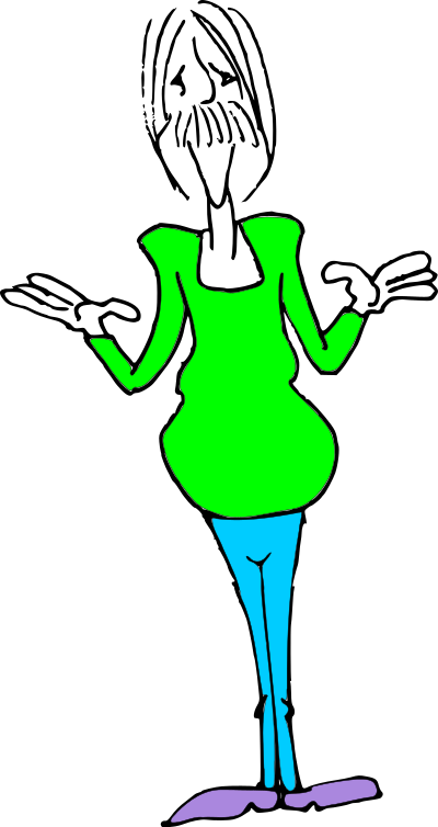 Versus Man clipart