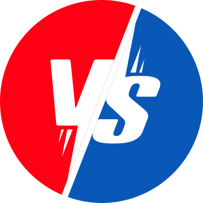 Versus pictogram color clipart