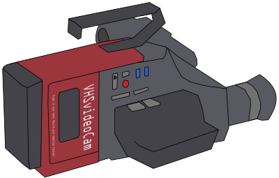 VHS Camcorder clipart