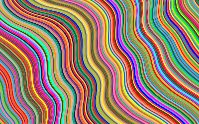 Vibrant Stripes Background clipart