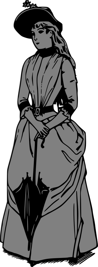Victorian Female clipart