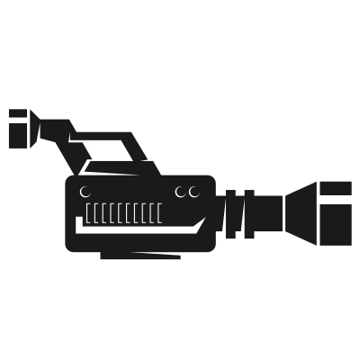 Video camera camcorder clipart