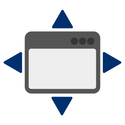 View Fullscreen Icon clipart