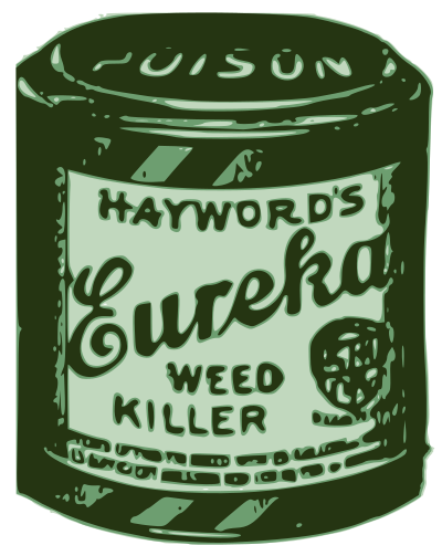 Vintage Weed Killer clipart