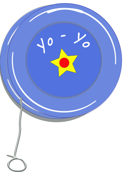 Vintage Yo-Yo clipart