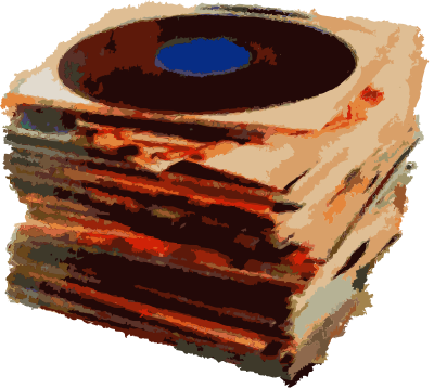 Vinyl Stack Remix clipart