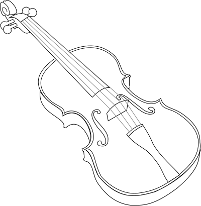 Violin clipart