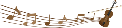 Violin Melody clipart