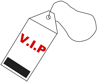 VIP Tag clipart
