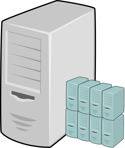Virtual Machine Host clipart
