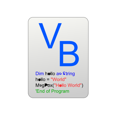 Visual Basic Icon clipart