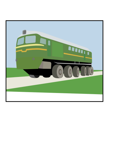 VL-85 Train clipart