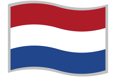 Vlag van Nederland clipart