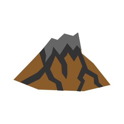 Volcano Dormant clipart