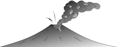 Volcano3 clipart