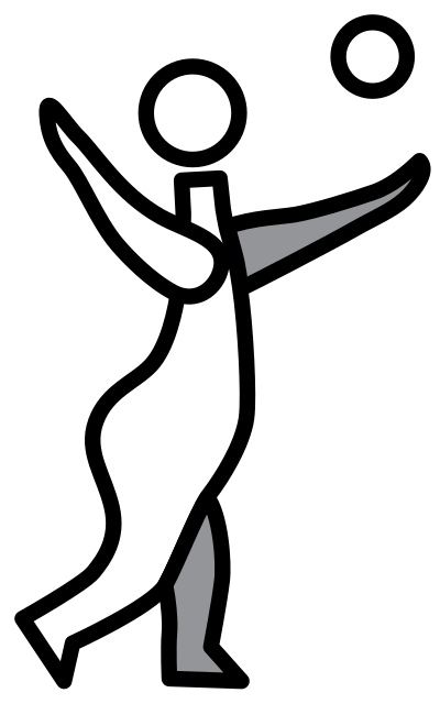 Volleyball clipart