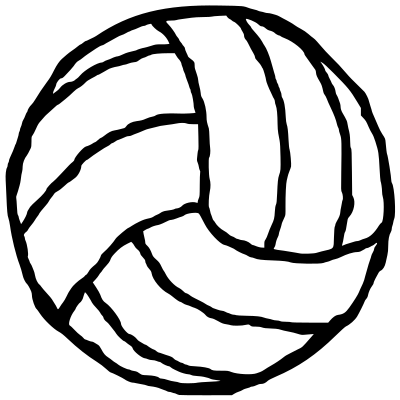 Volleyball clipart