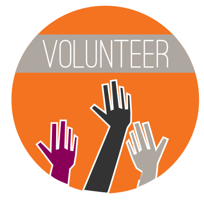 Volunteering Round Logo clipart