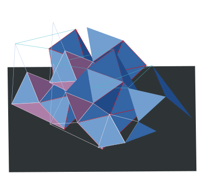 Voronoi motif clipart