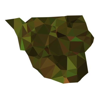 Voronoi triangulation clipart