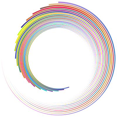 Vortex Frame Polyprismatic clipart