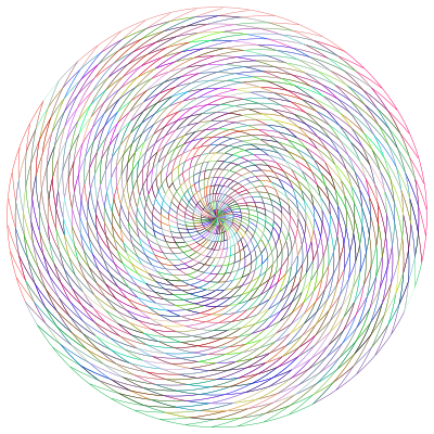 Vortex Line Art Prismatic No Background clipart