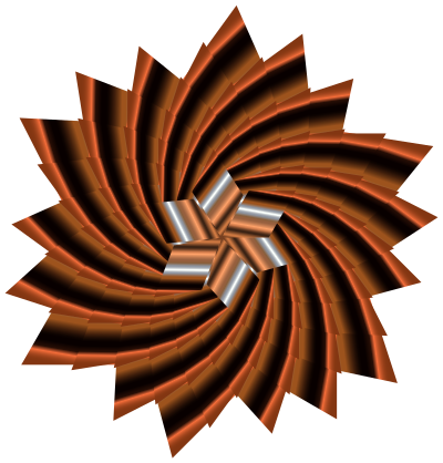 Vortex Star 5 clipart