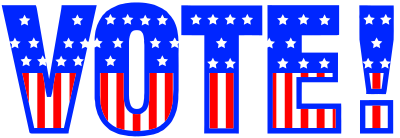Vote 01 clipart