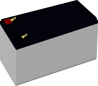 VRLA battery 1 by Rones clipart