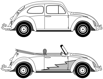 Vw ht and rt clipart