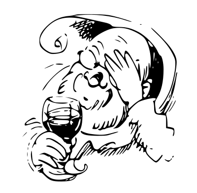 W Busch Der Haarbeutel 01 clipart