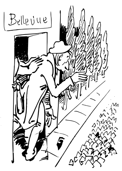 W Busch Der Haarbeutel 21 clipart