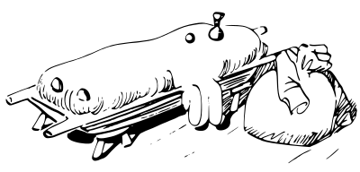 W Busch Der Haarbeutel 3A clipart
