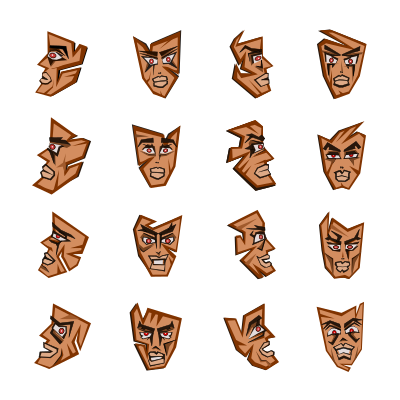 Wacky Faces clipart