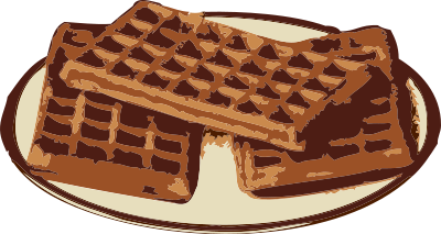 Waffles clipart